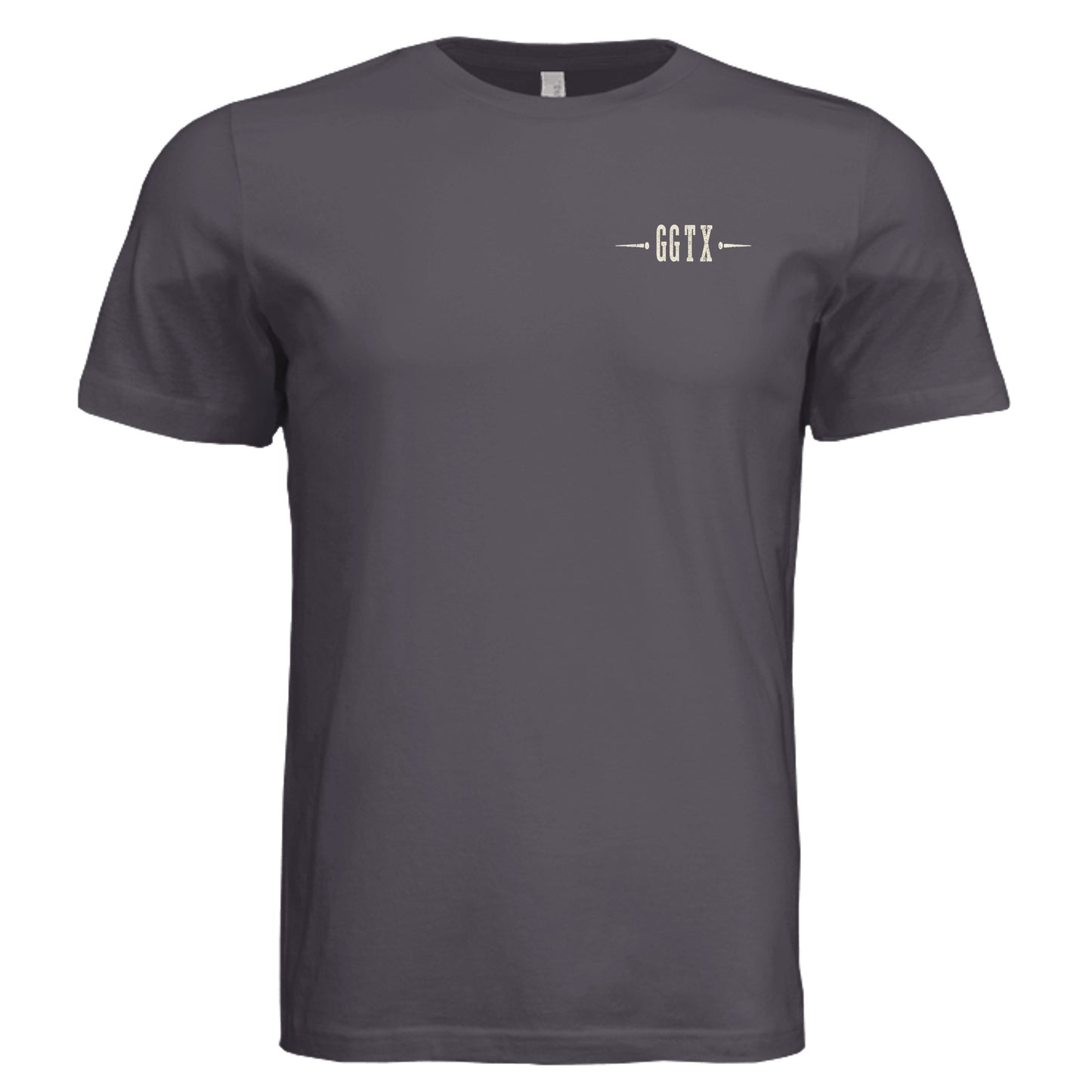 Solid Dark Grey Triblend - 3413C - FRONT