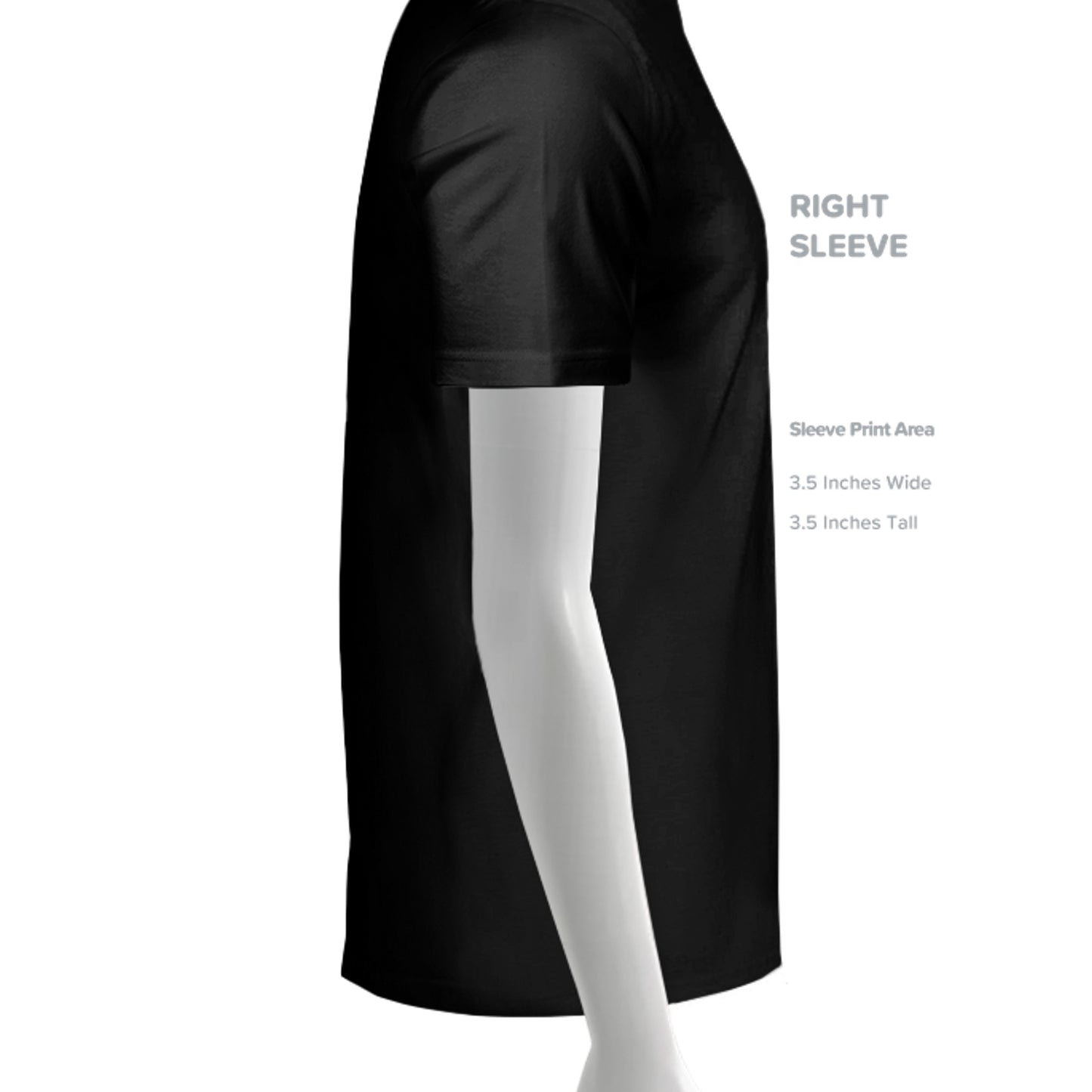 Solid Black Triblend - 3413C - SLEEVE_RIGHT