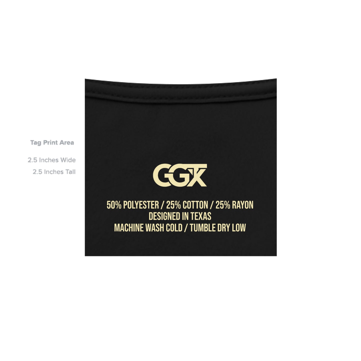 Solid Black Triblend - 3413C - INSIDE_TAG_LINE