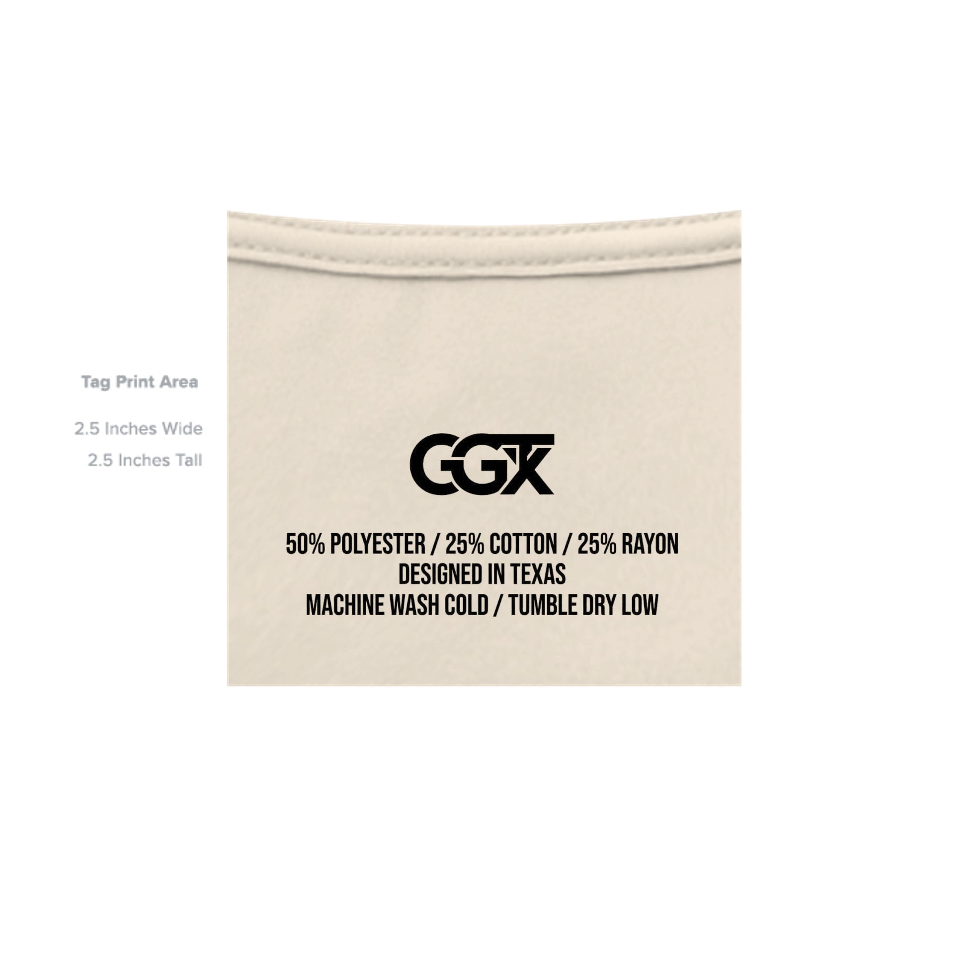 Solid Natural Triblend - 3413C - INSIDE_TAG_LINE