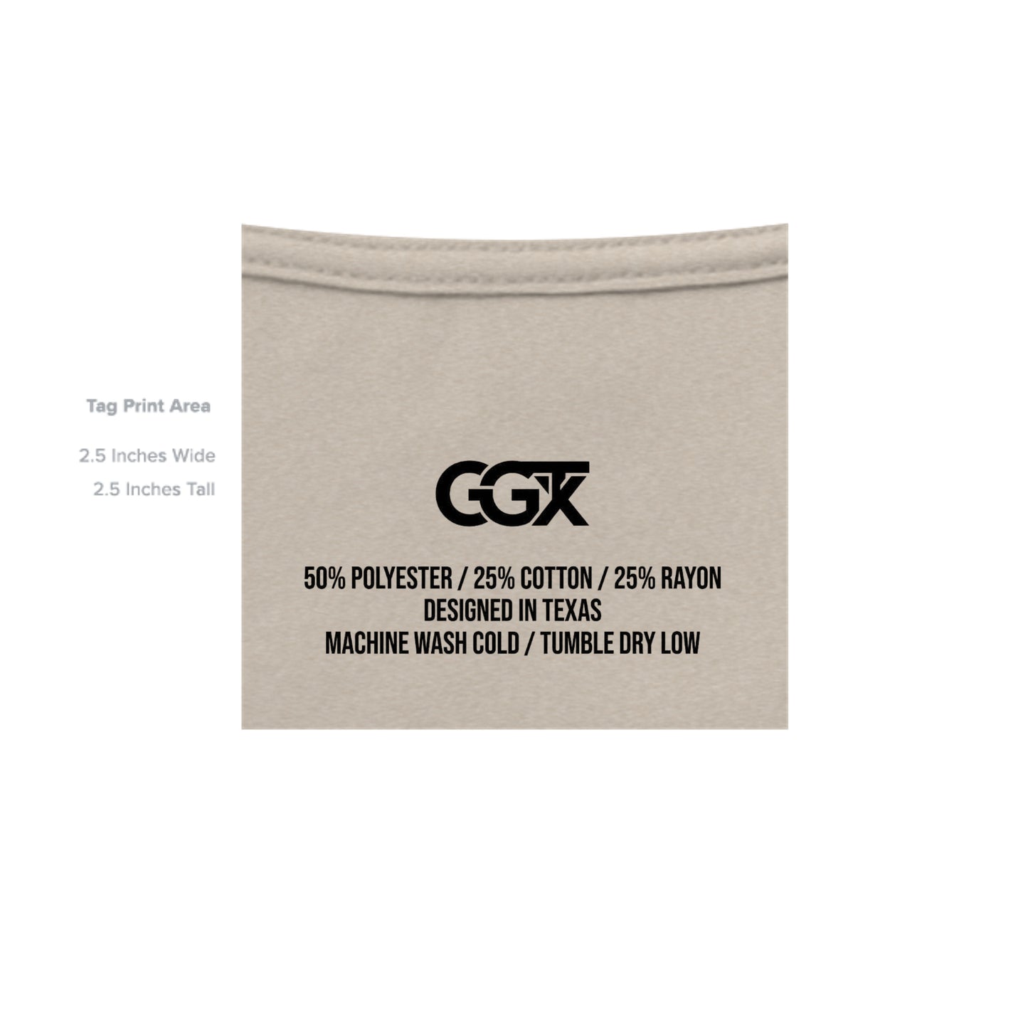 Tan Triblend - 3413C - INSIDE_TAG_LINE