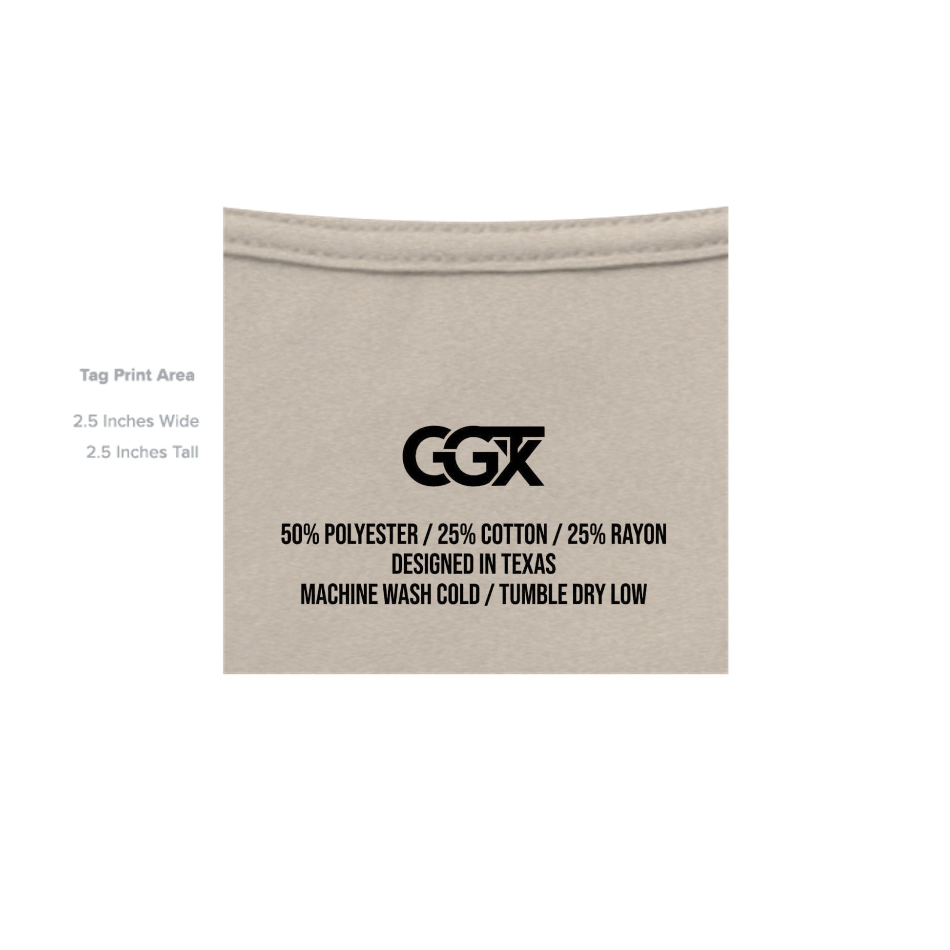 Tan Triblend - 3413C - INSIDE_TAG_LINE