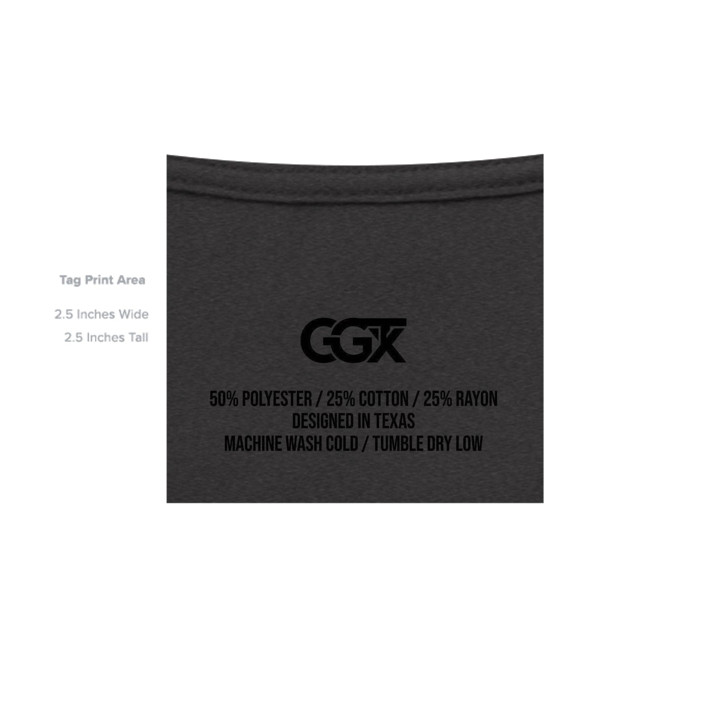 Black Heather Triblend - 3413C - INSIDE_TAG_LINE