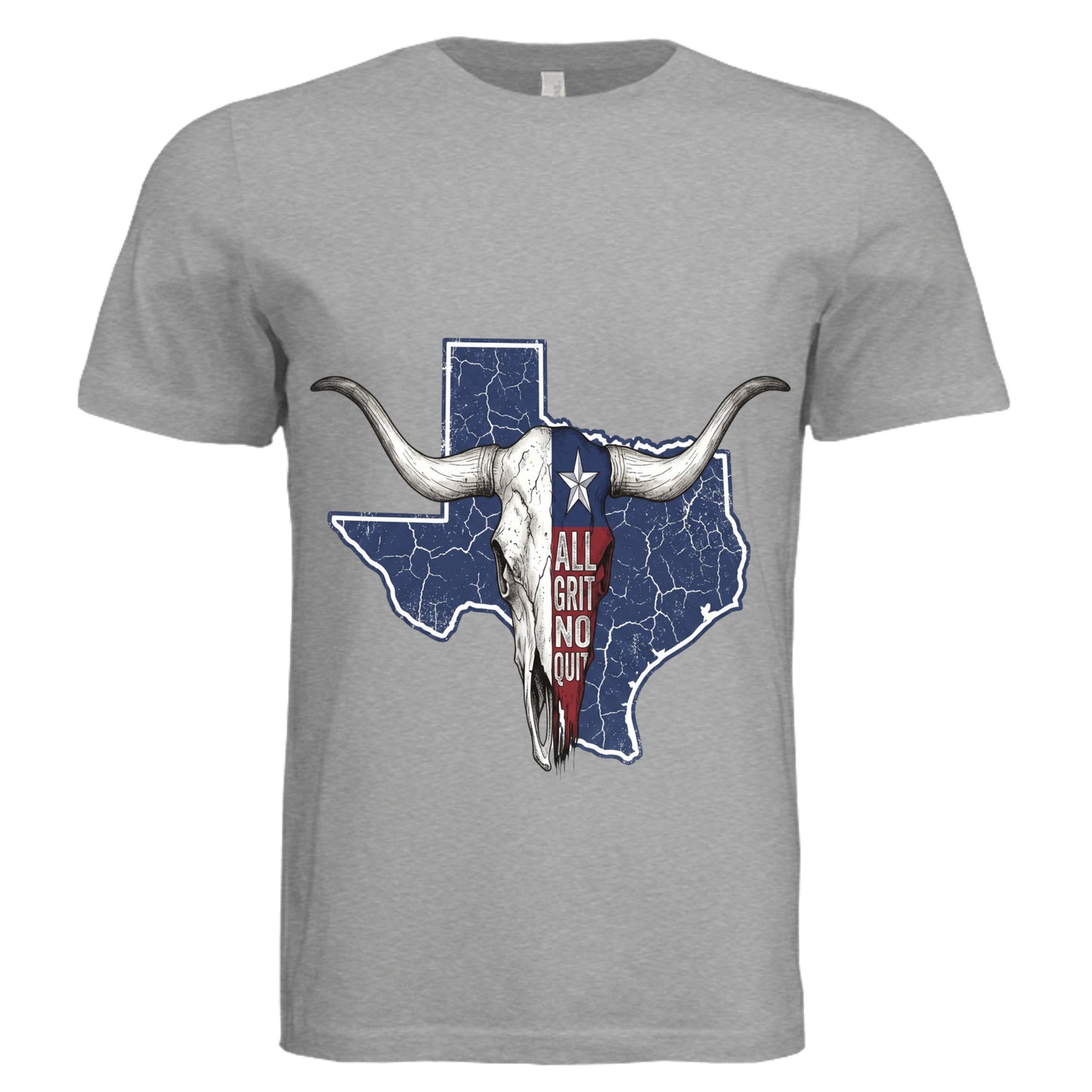 Athletic Grey Triblend - 3413C - FRONT