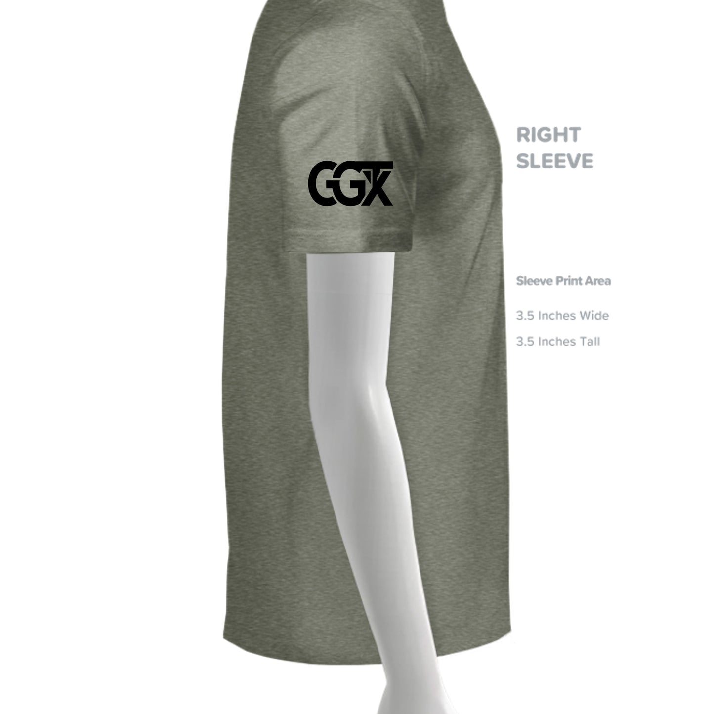 Military Green Triblend - 3413C - SLEEVE_RIGHT