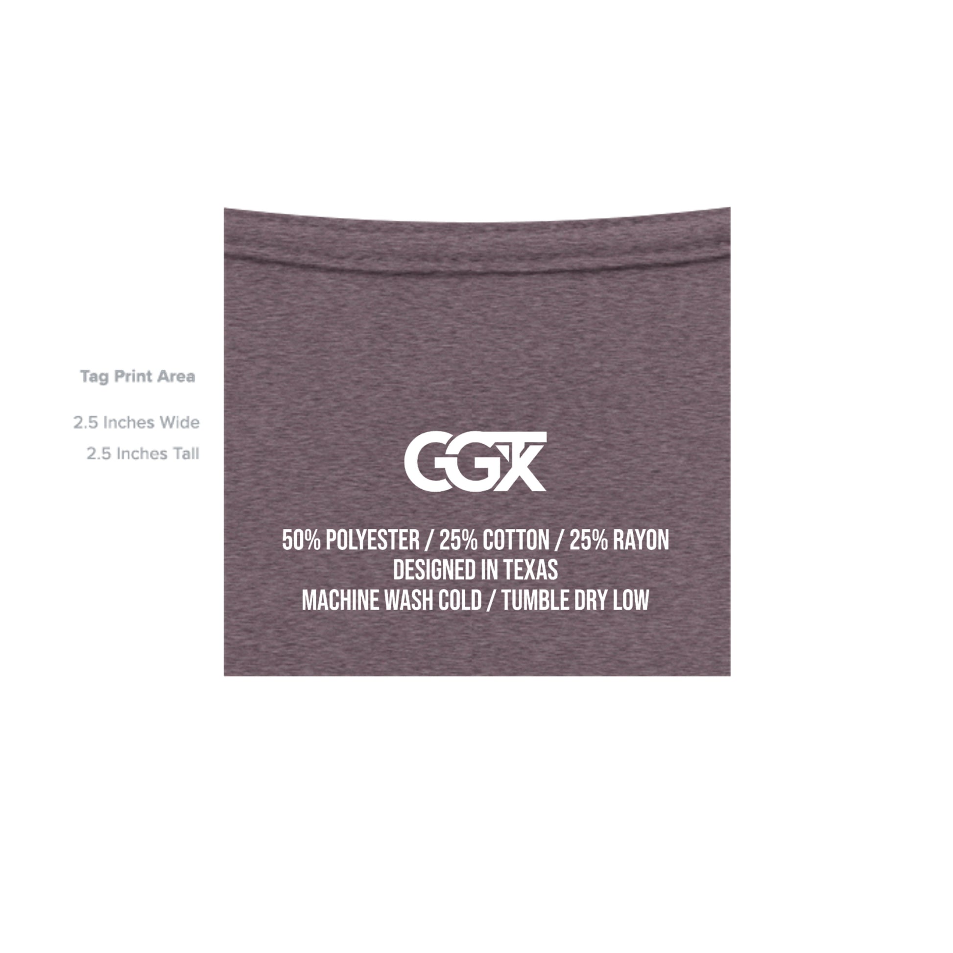 MAROON TRIBLEND - 3413C - INSIDE_TAG_LINE