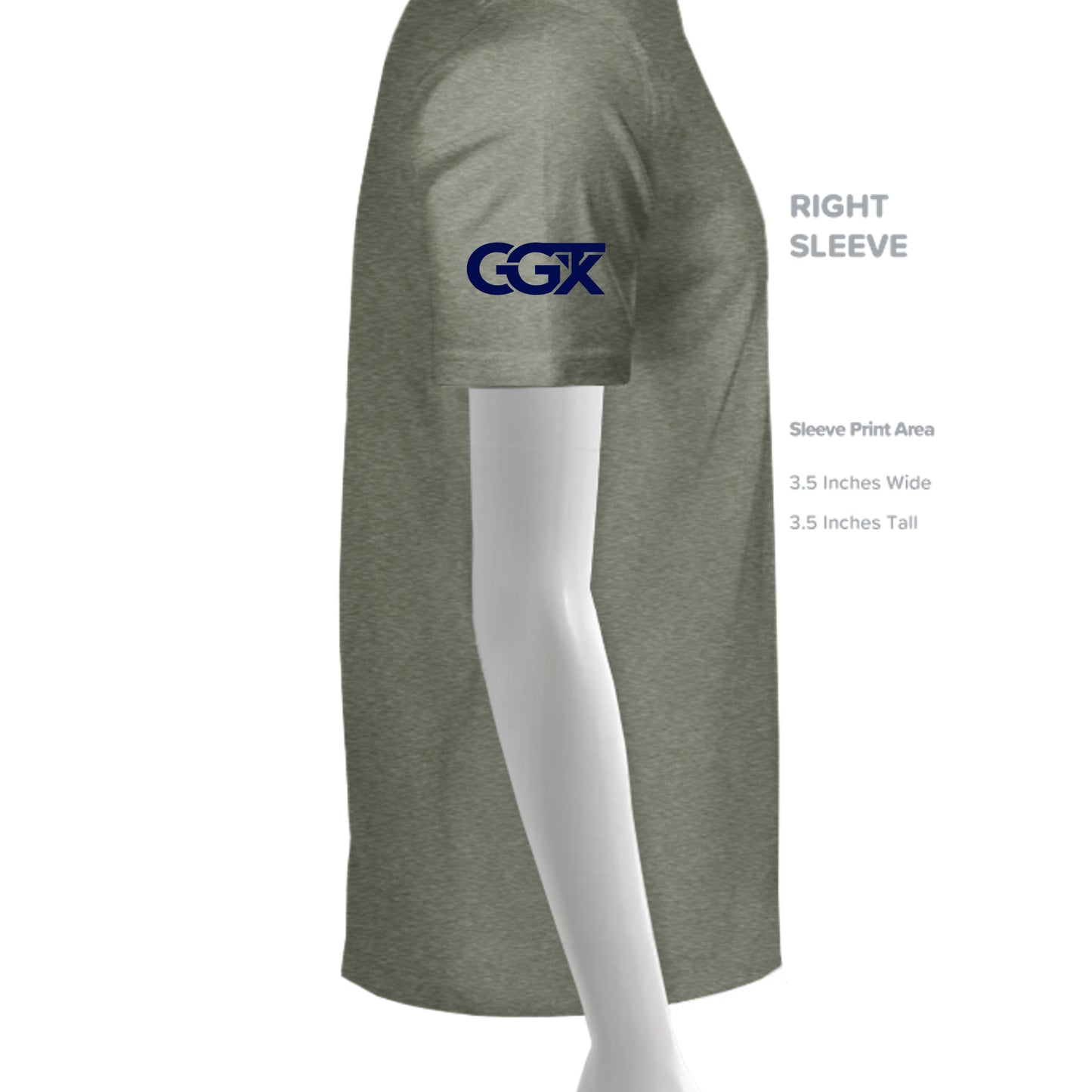 Military Green Triblend - 3413C - SLEEVE_RIGHT