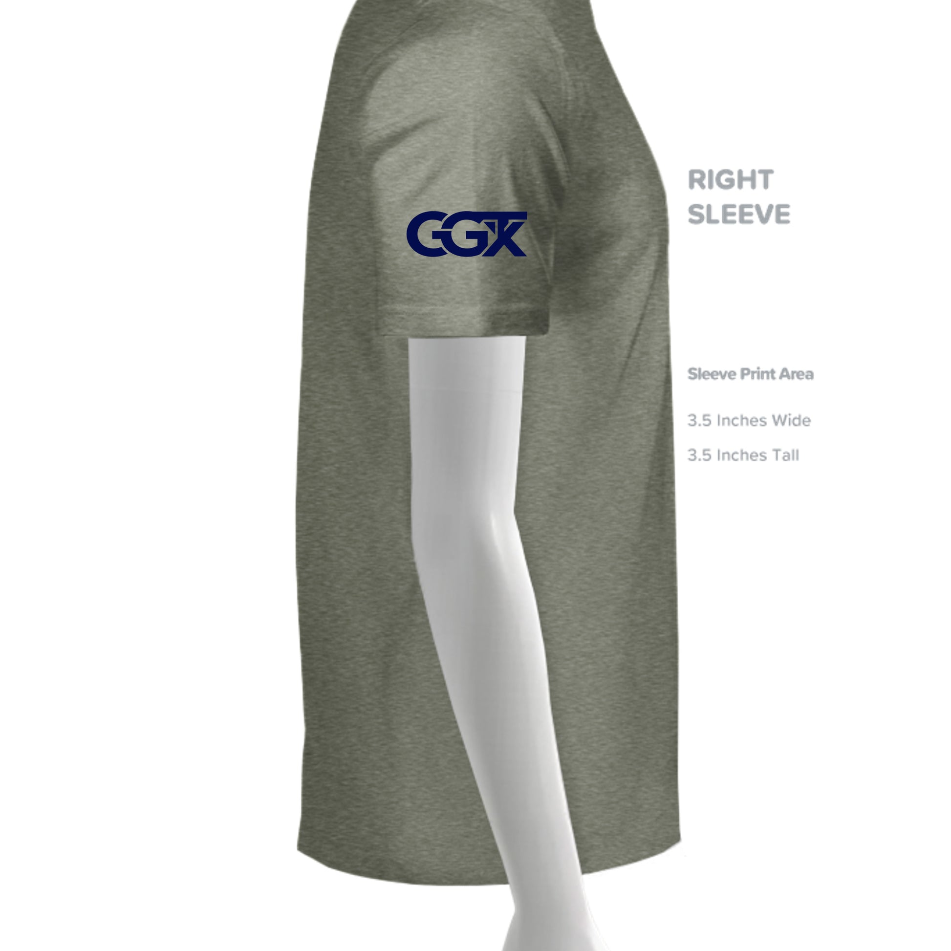 Military Green Triblend - 3413C - SLEEVE_RIGHT
