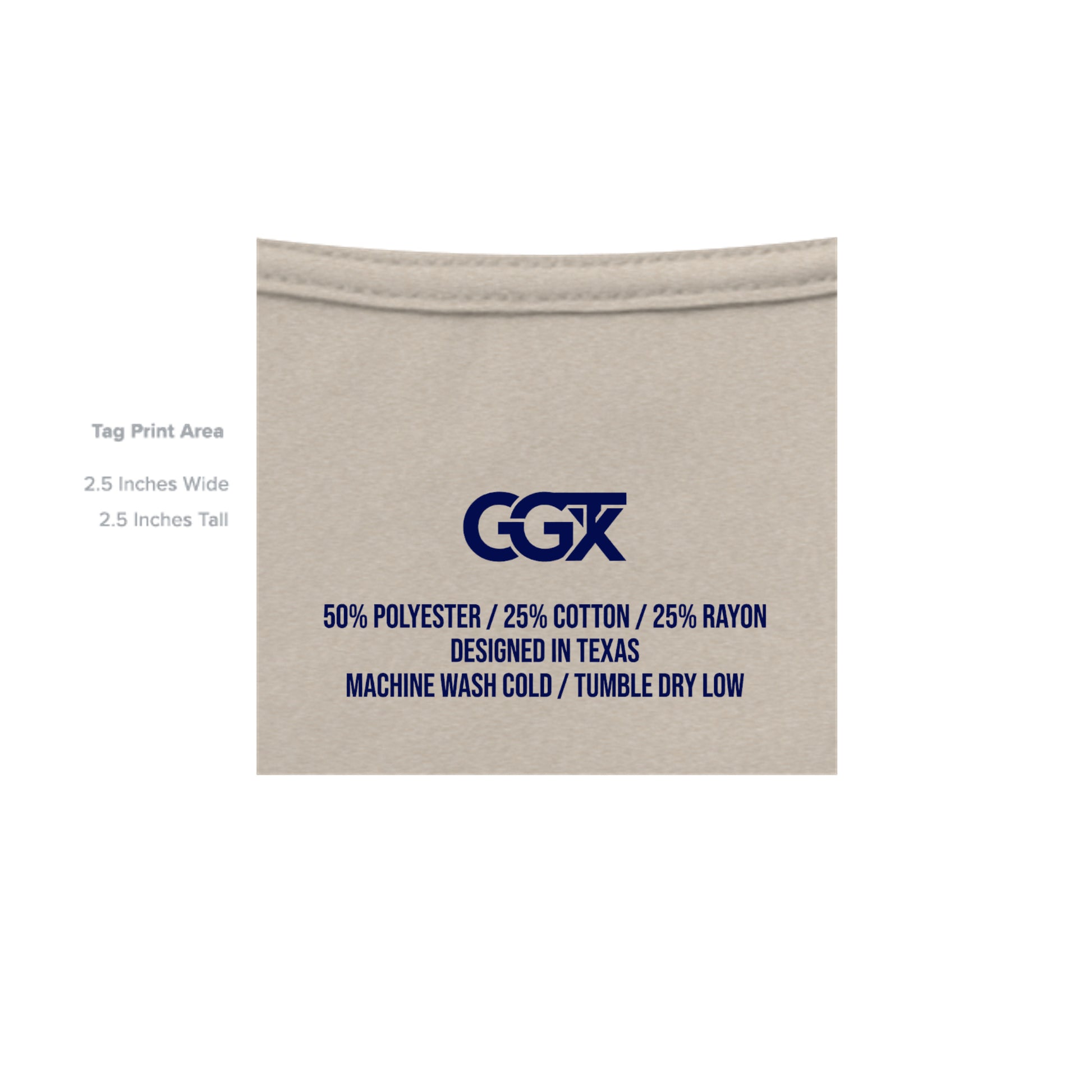 Tan Triblend - 3413C - INSIDE_TAG_LINE