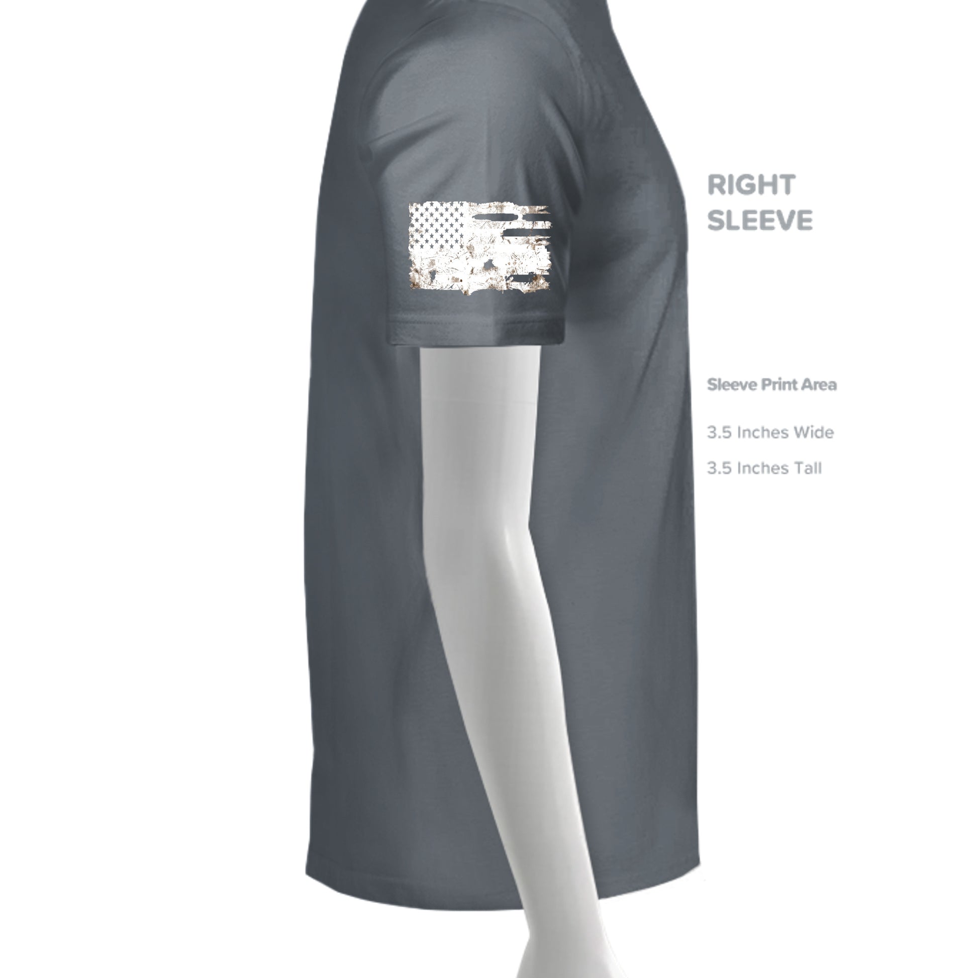 Solid Slate Triblend - 3413C - SLEEVE_RIGHT