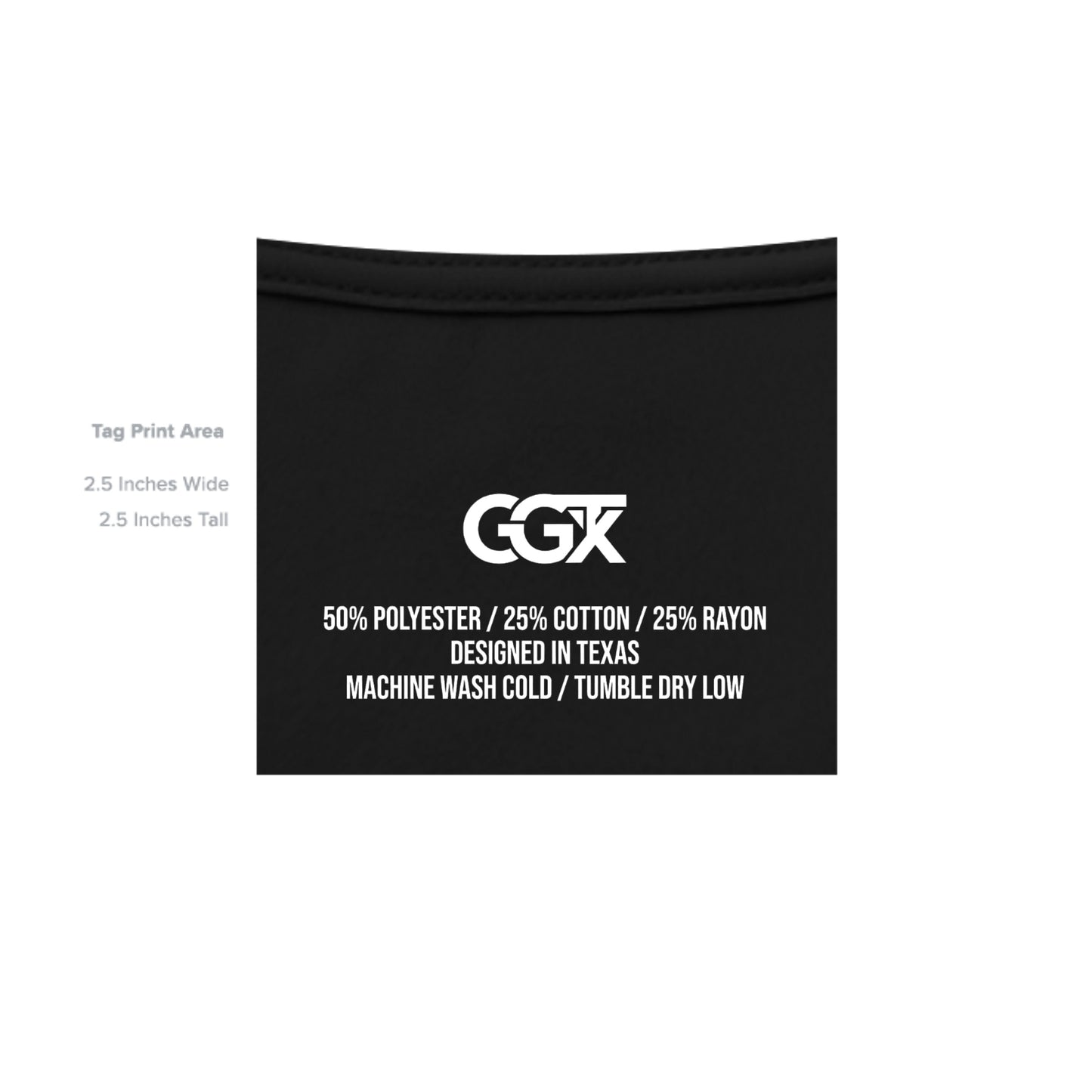 Solid Black Triblend - 3413C - INSIDE_TAG_LINE