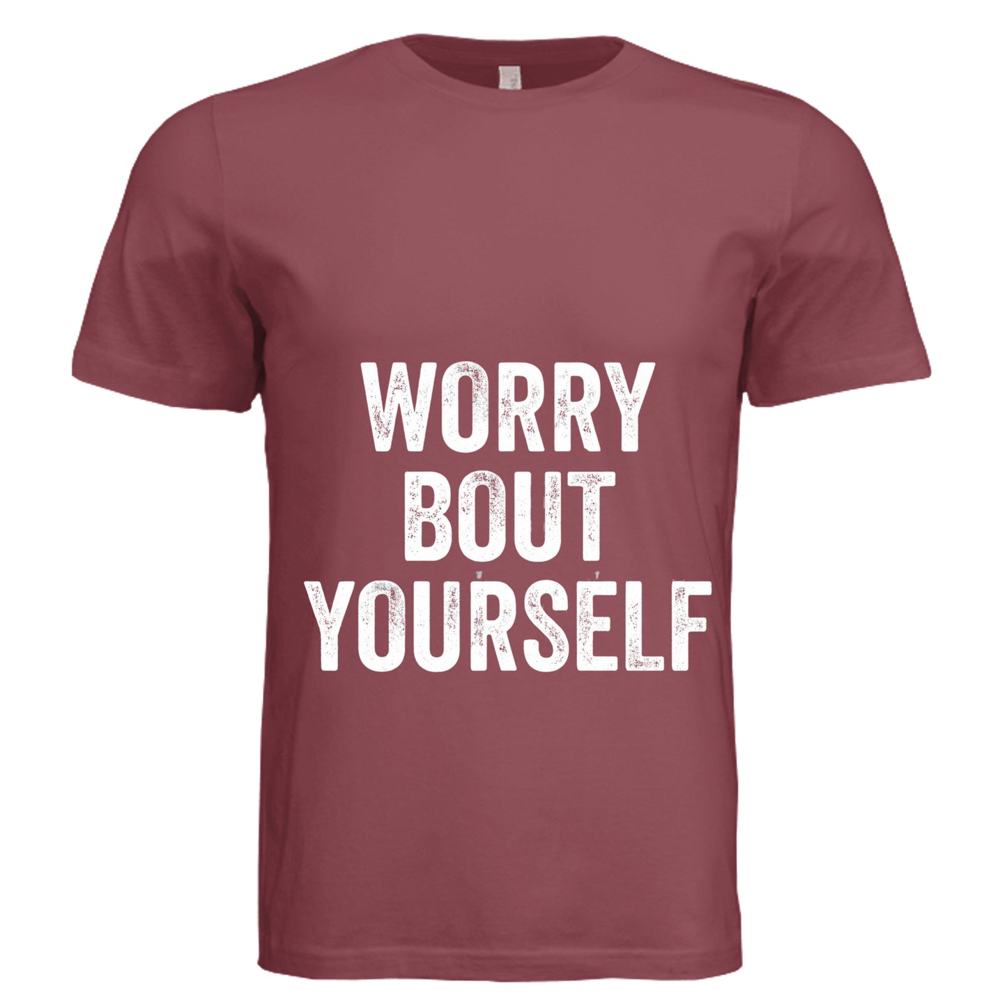 Solid Maroon Triblend - 3413C - FRONT