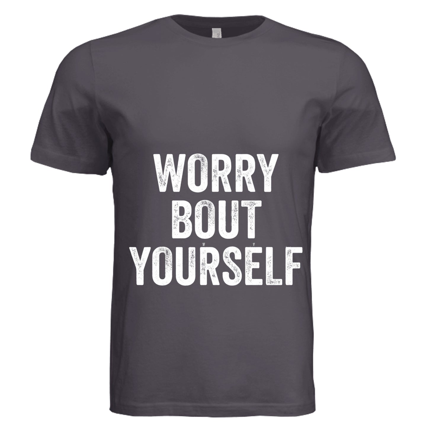 Solid Dark Grey Triblend - 3413C - FRONT