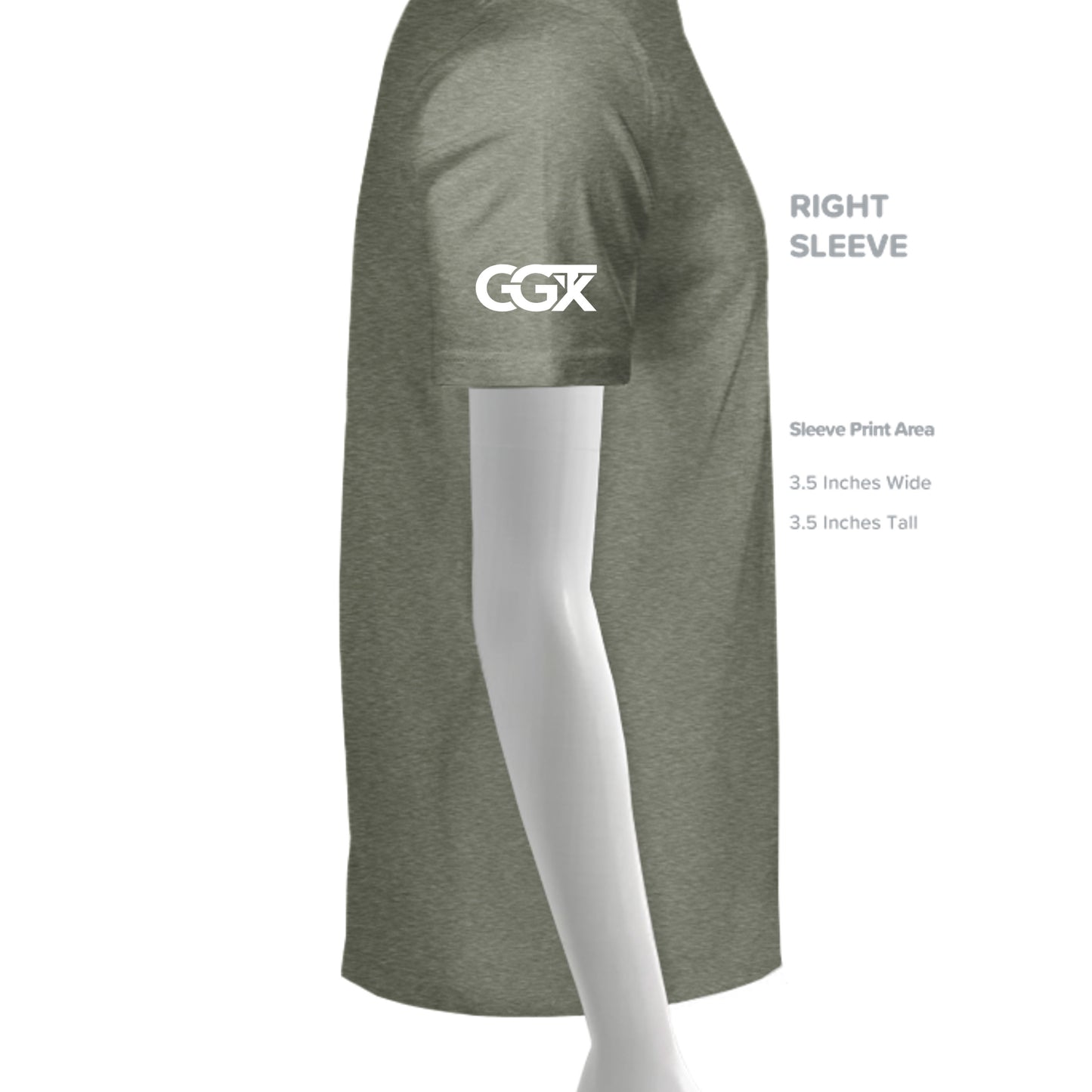Military Green Triblend - 3413C - SLEEVE_RIGHT