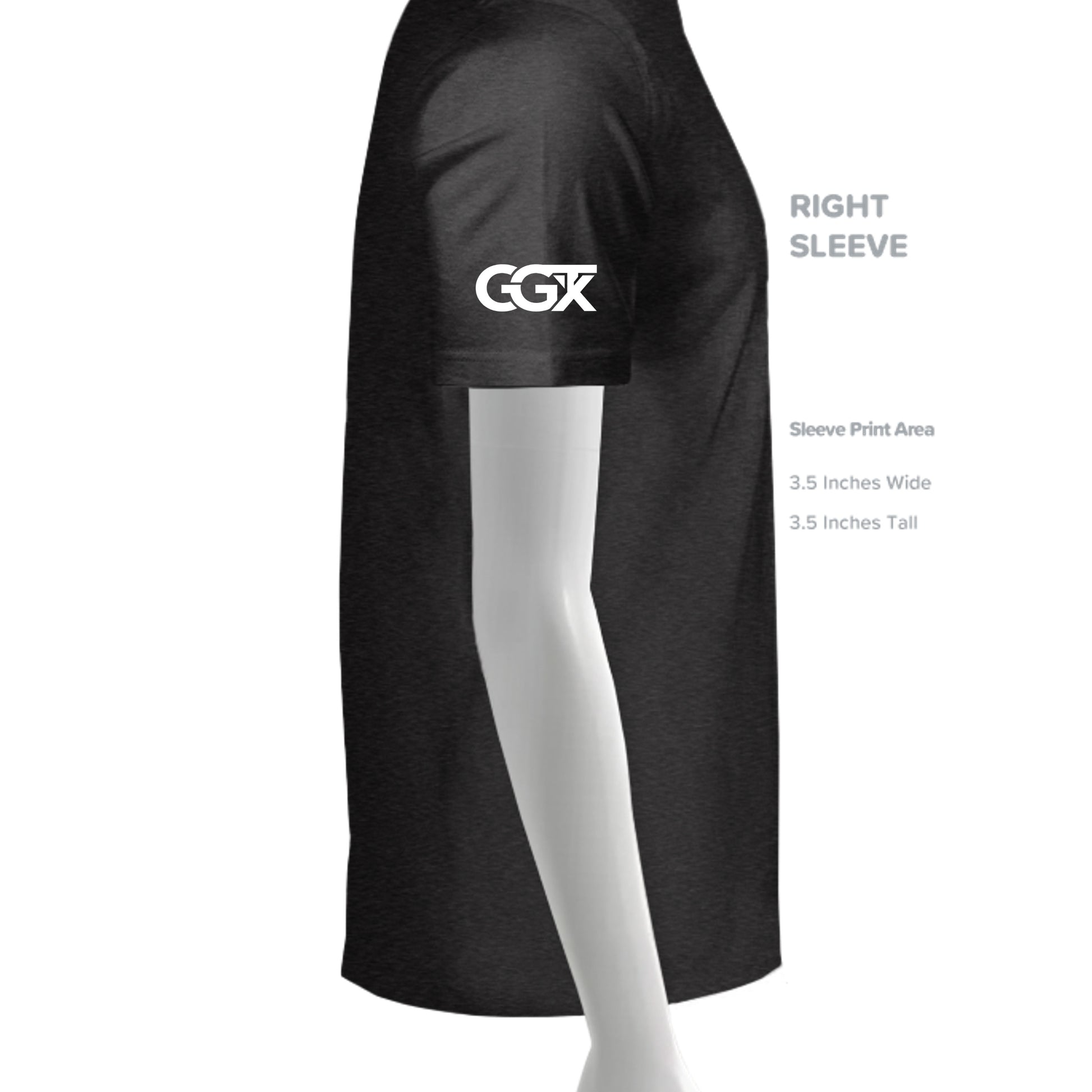 Black Heather Triblend - 3413C - SLEEVE_RIGHT