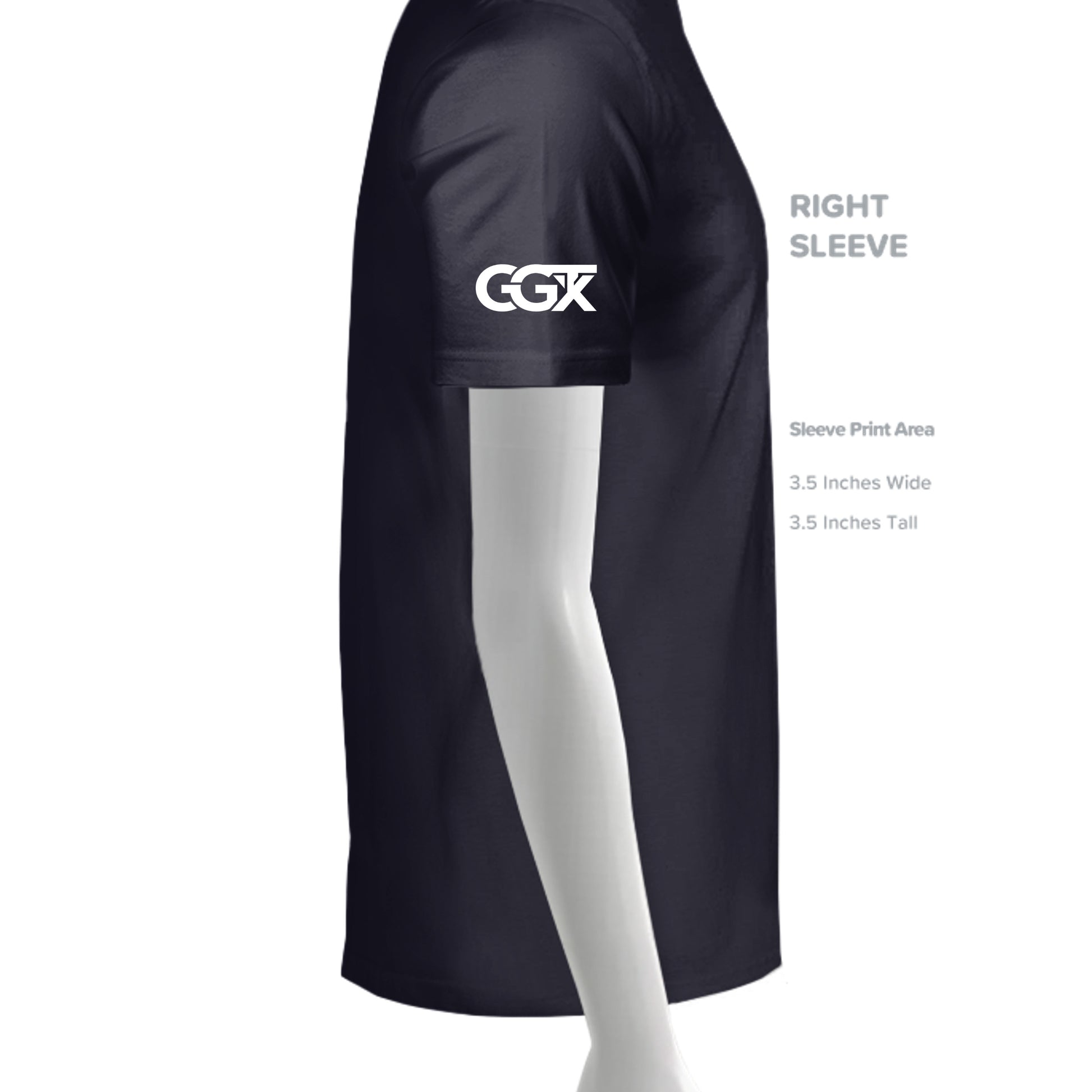 Solid Navy Triblend - 3413C - SLEEVE_RIGHT