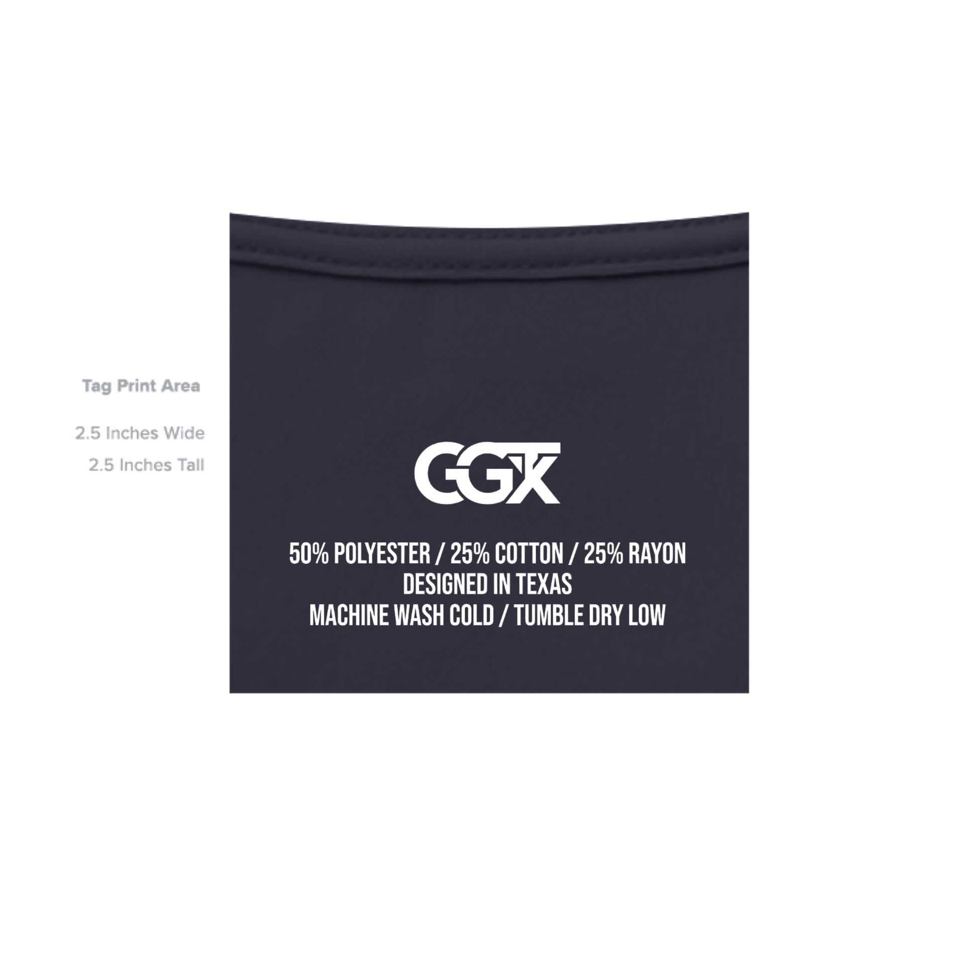 Solid Navy Triblend - 3413C - INSIDE_TAG_LINE