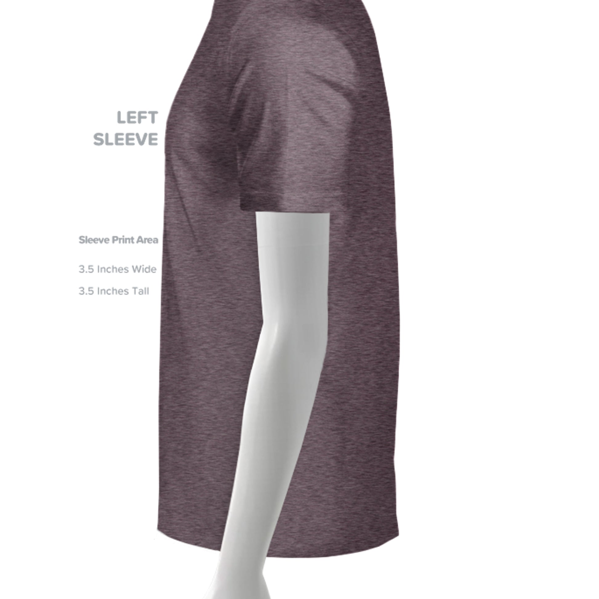 MAROON TRIBLEND - 3413C - SLEEVE_LEFT