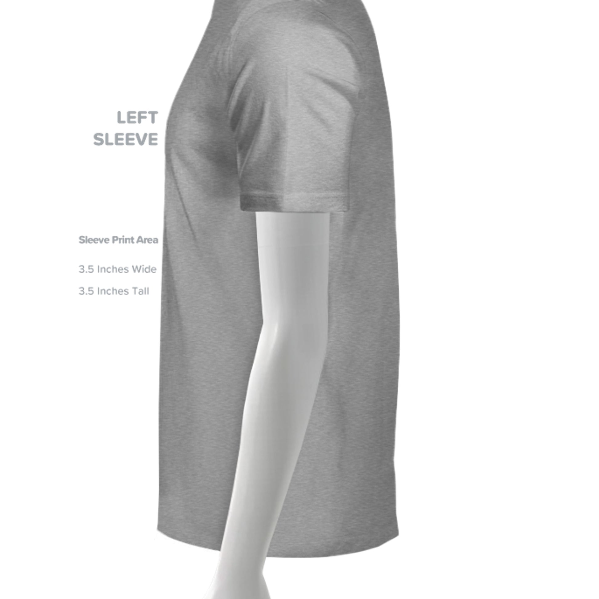 Athletic Grey Triblend - 3413C - SLEEVE_LEFT
