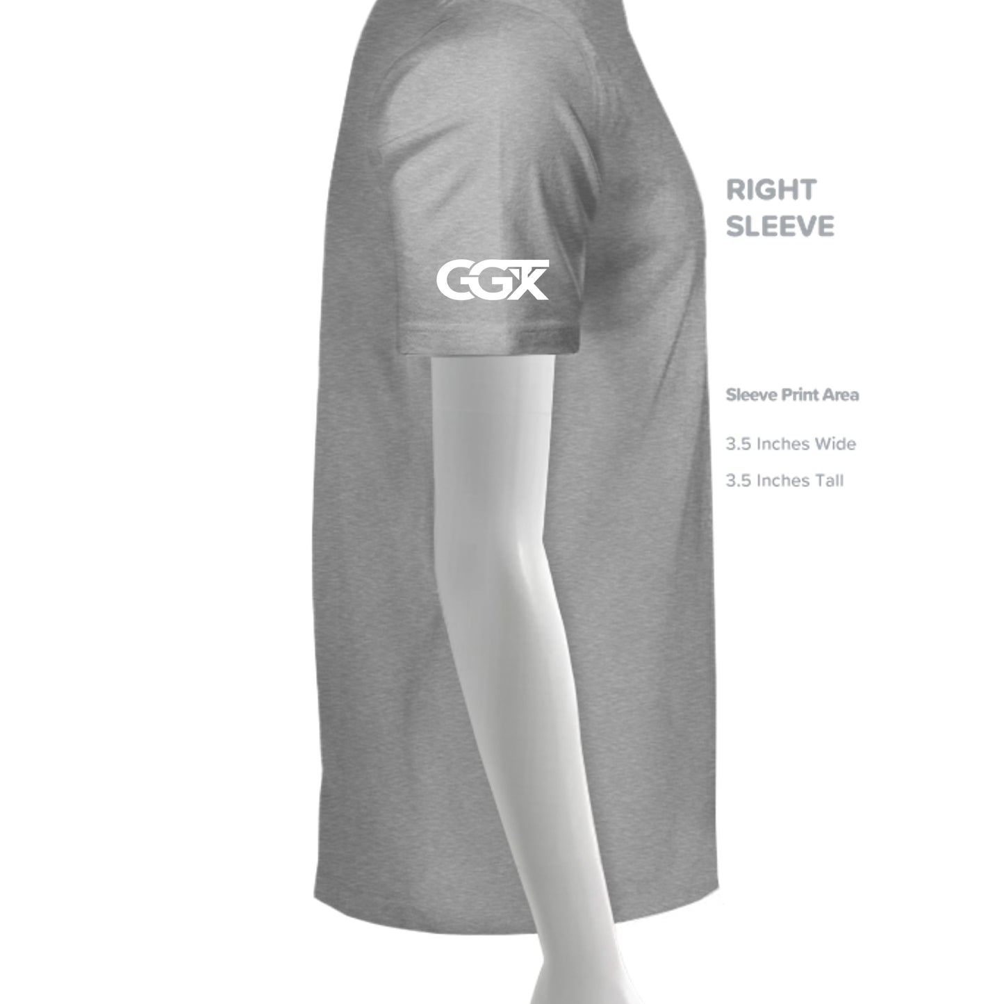Athletic Grey Triblend - 3413C - SLEEVE_RIGHT