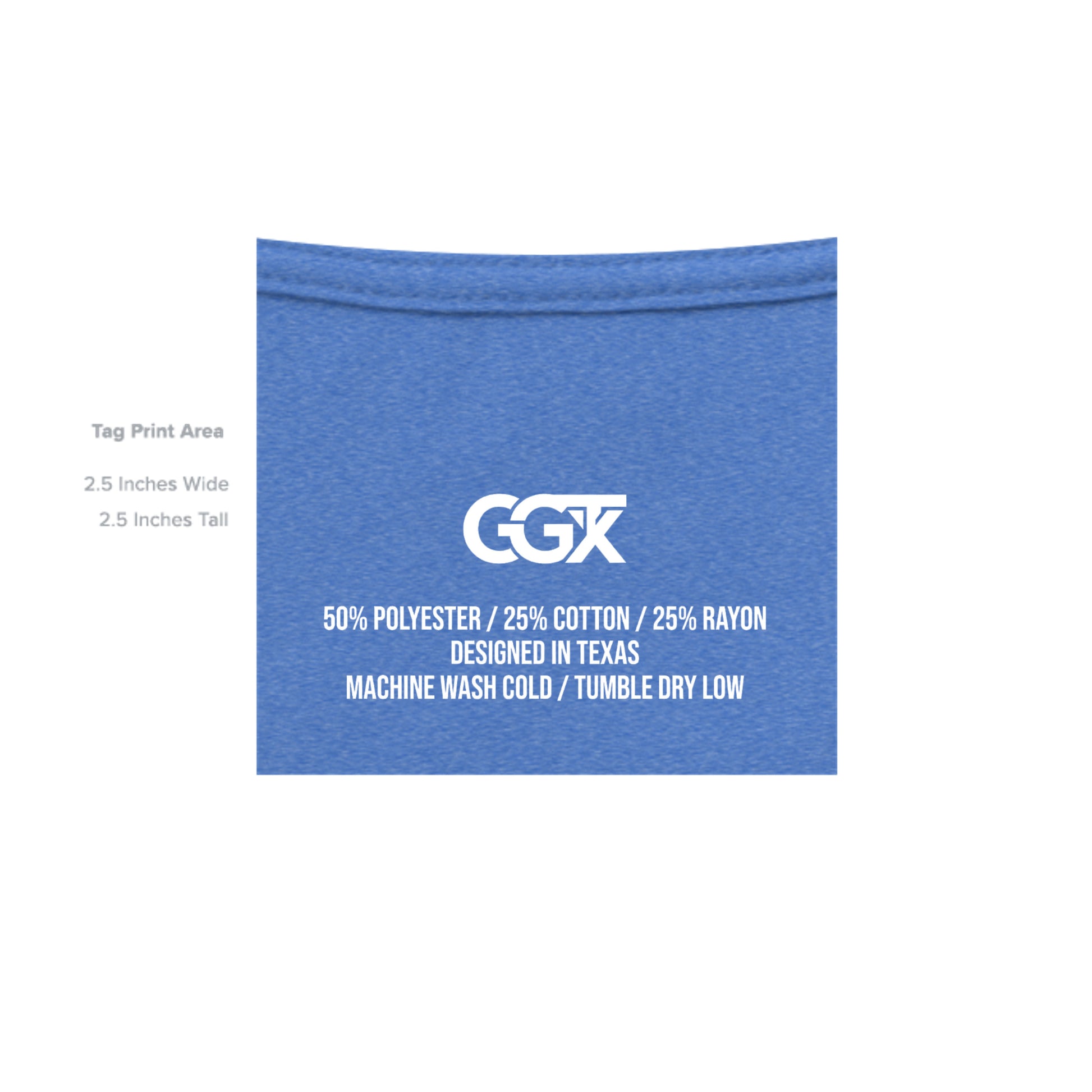 True Royal Triblend - 3413C - INSIDE_TAG_LINE