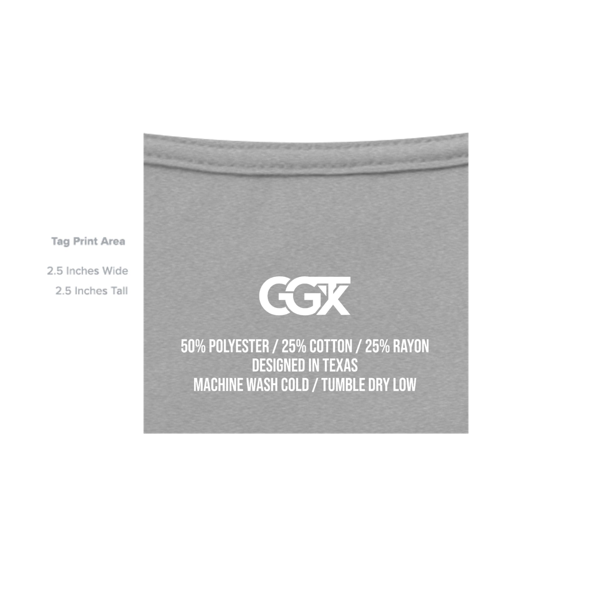 Athletic Grey Triblend - 3413C - INSIDE_TAG_LINE
