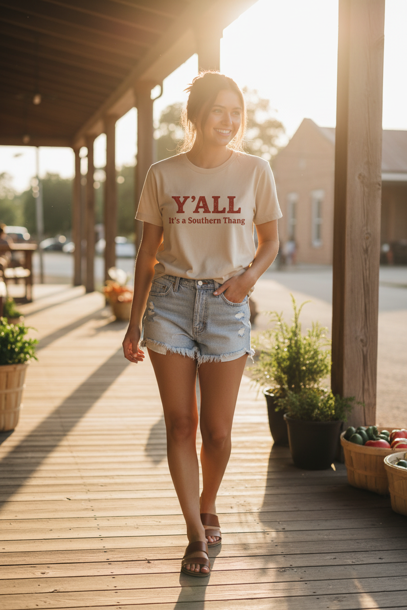 Y'ALL Southern Thang Lifestyle Shot